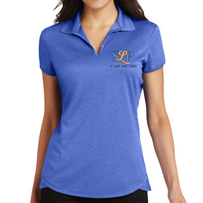 Adult jacket - Ladies Trace Heather Polo Thumbnail