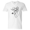 Unisex Softstyle® V-Neck T-Shirt Thumbnail