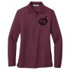 Ladies Silk Touch Long Sleeve Polo Thumbnail