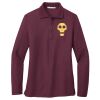 Ladies Silk Touch Long Sleeve Polo Thumbnail